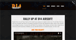 Desktop Screenshot of d14airsoft.com